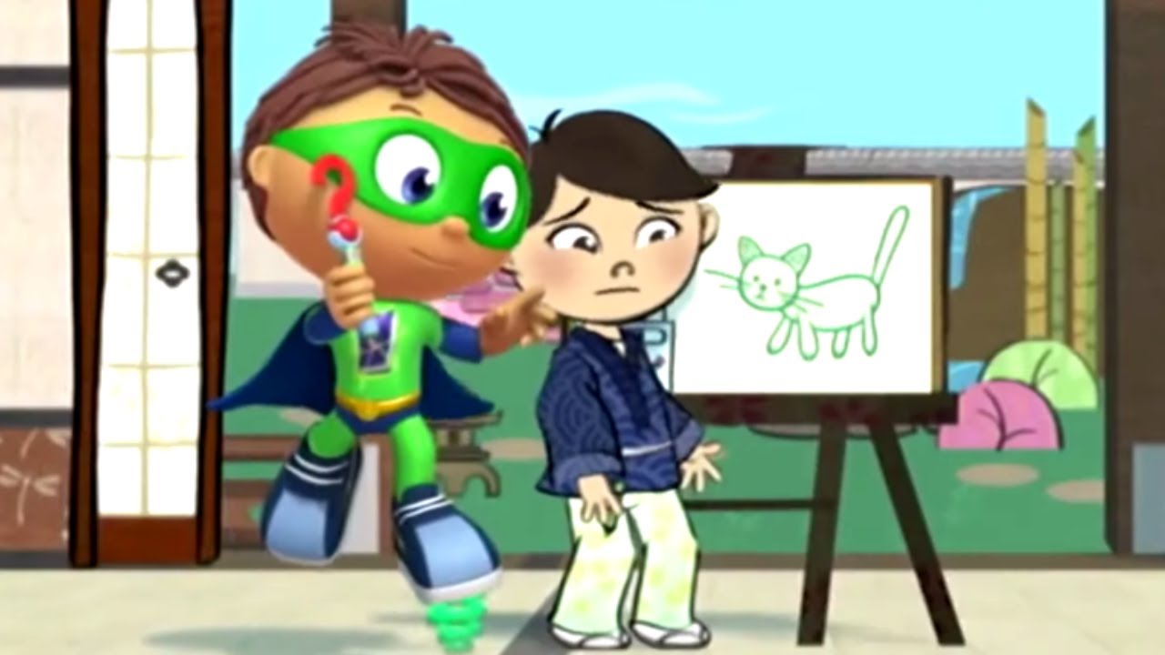 ⁣Super Why and The Boy Who Drew Cats | Super WHY! S01 E44