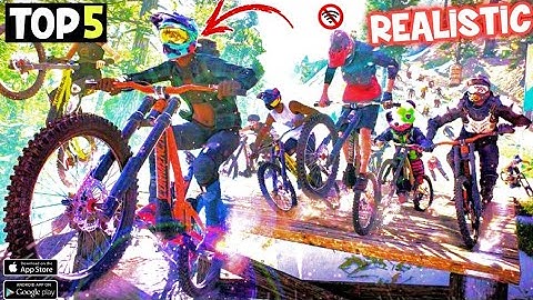Top 5 Realistic CYCLE DRIVING Games for Android 2023| Best Cycle Game for Android Offline Open World