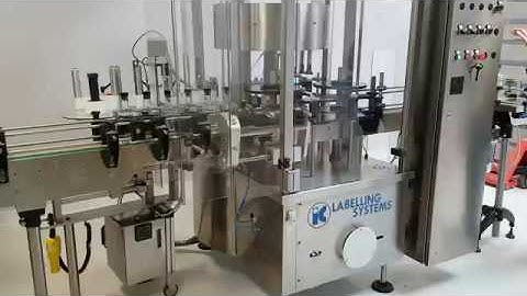 IC Filling Systems - OroGin Semi-Automatic Rotary Labeller with Bottle Orientation