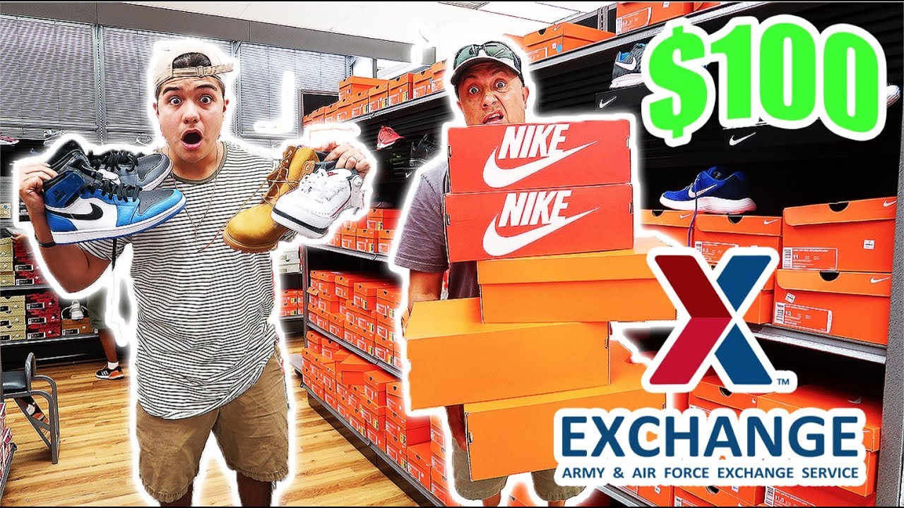 THE $100 MILITARY MALL CHALLENGE!! (Steals)