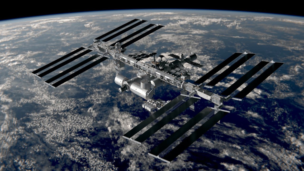 Blender in Orbit: My Space Station Visualization - YouTube
