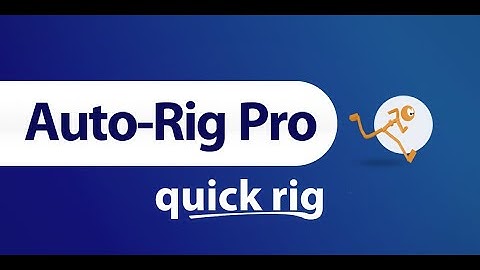 Auto-Rig Pro: Quick Rig, Overview