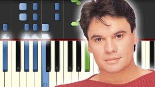 Amor Eterno / Juan Gabriel / Piano Tutorial / Notas Musicales chords