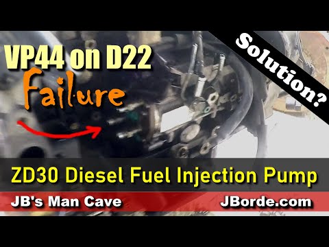 Kegagalan Pompa Injeksi Bahan Bakar Diesel ZD30 VP44 D22 Solusi Nissan Frontier Navara