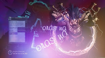 Item Level 291+ a Reward from Shadowlands, Emissary of War Quest