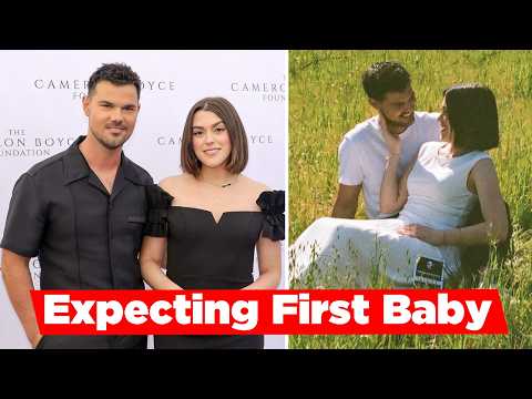Taylor Lautner And Wife Tay Are Expecting First Baby Together