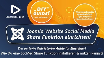 Joomla 3 Tipps & Tricks: SocMed Share Funktion Modul FB, Twitter + Pinterest als Modul installieren.