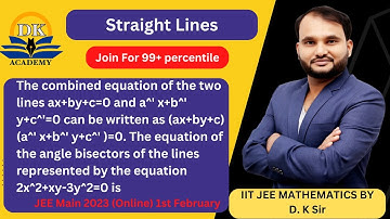 Q2The combined equation of the two lines ax+by+c=0 and a^