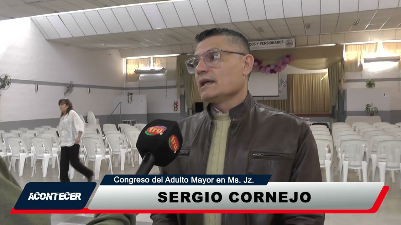 Marcos Juárez: Se llevó a cabo un Congreso de Adultos Mayores en la ciudad
