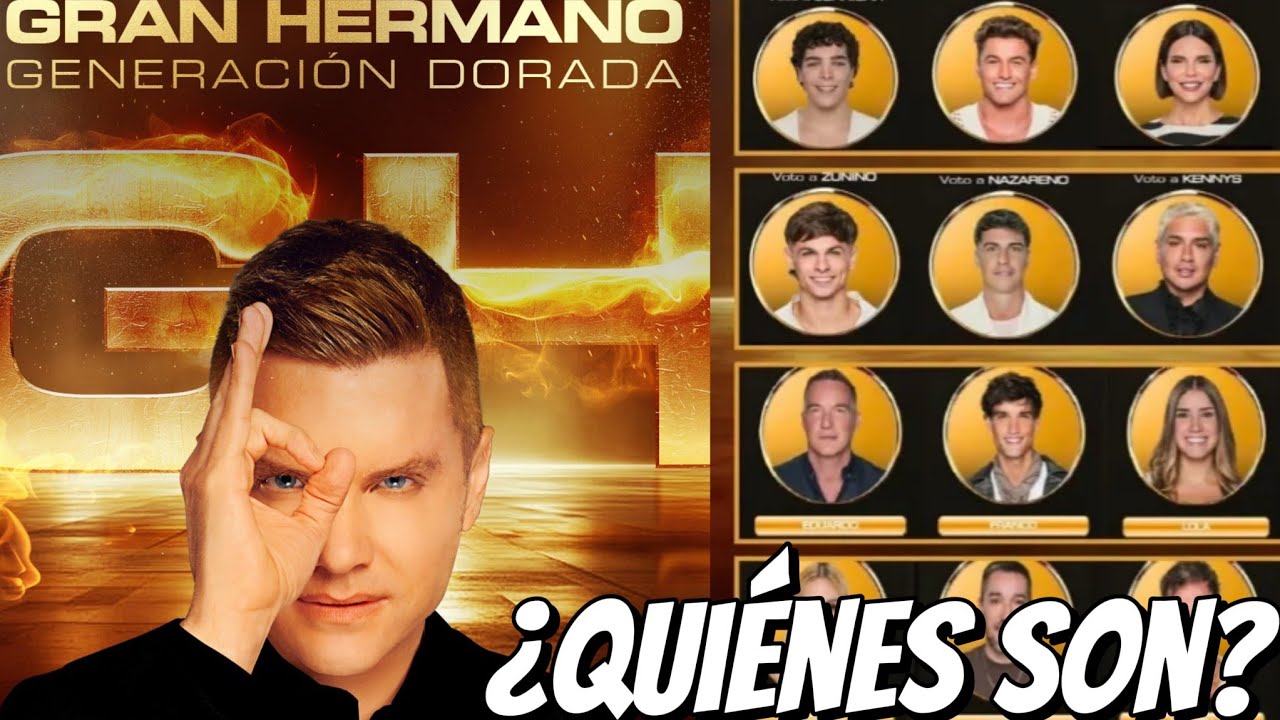 Gran Hermano Generación Dorada: quiénes son los participantes uno por uno 🔥🏠