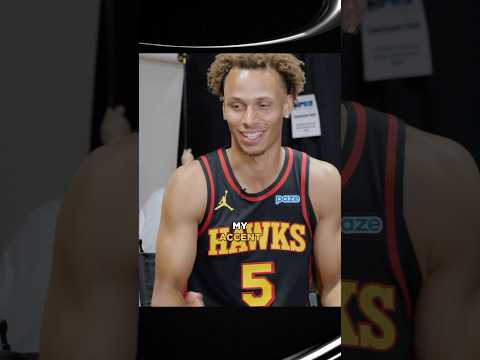 Is Dyson losing his Aussie accent?? 👂👂🇦🇺🇦🇺 #nba #hawks #australia #dysondaniels