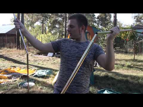 За кадром. Палатка