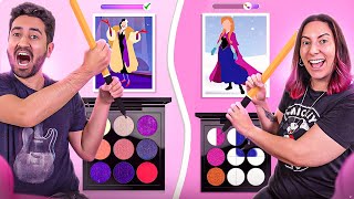 CRIAMOS MAQUIAGENS DE DESENHOS FAMOSOS no Makeup Kit Color Mixing screenshot 5