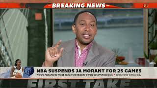 Smith Sends Brutal Message To Ja Morant After NBA Announces 25-Game Suspension - #nba