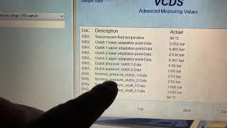 Audi DL501 / S-Tronic *Adaptation/Calibration*