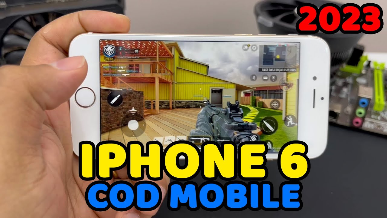 Iphone Cod's iPhone 6 roda COD Mobile em 2023? - YouTube