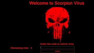 Scorpion Virus Version 1