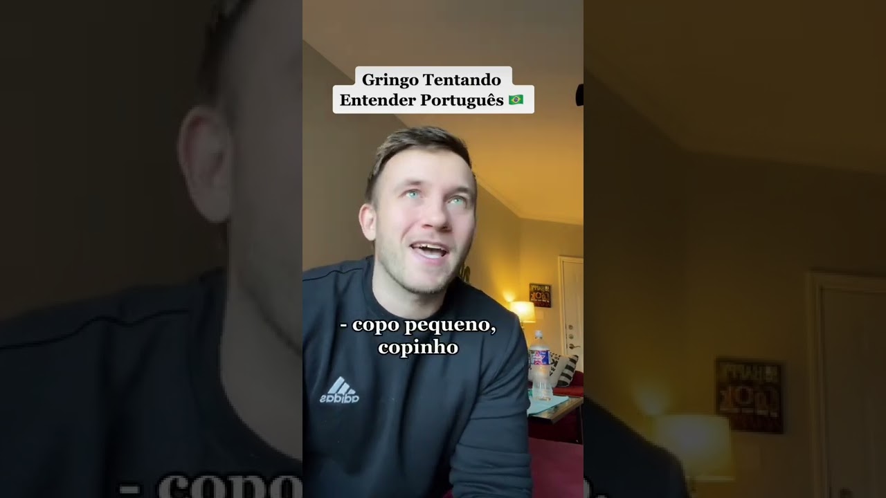 Gringo que n&atilde;o consegue entender o Portugu&ecirc;s