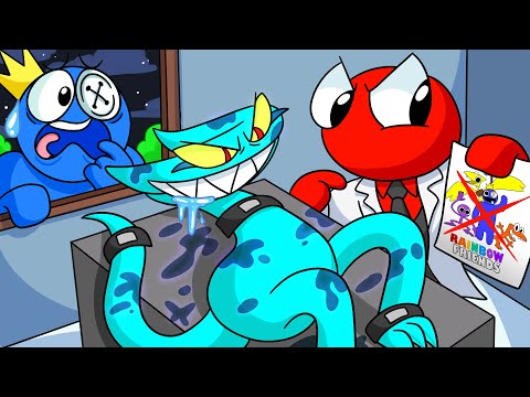 Who KILLED BLUE?! Rainbow Friends 2 Animation 