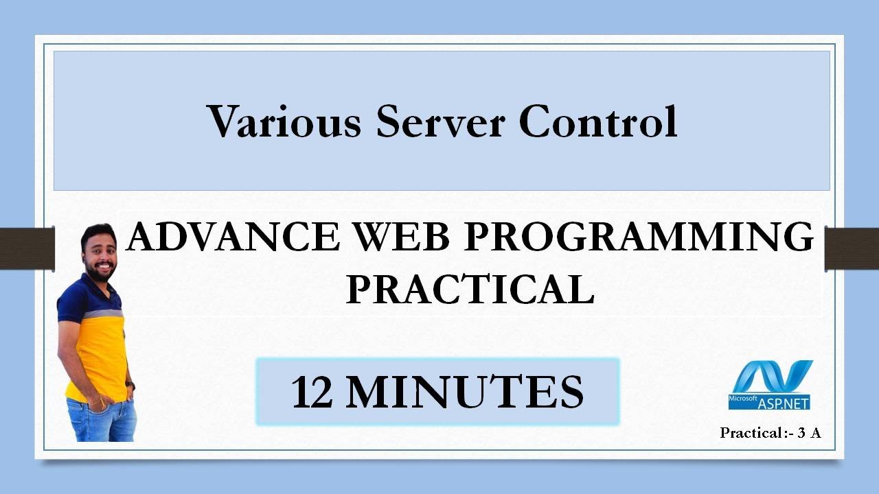 Advance Web Programming | TYIT | MU | Practical 3A Demonstrate server ...