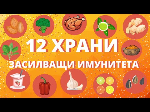 Как да Засилим Имунитета си? | 12 Храни за Висок Имунитет