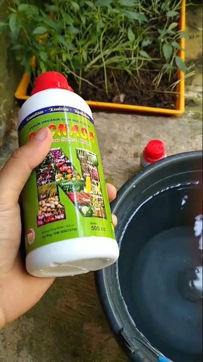 gimanasih dosis pemakaian pupuk organi poc nasa dan hormonik