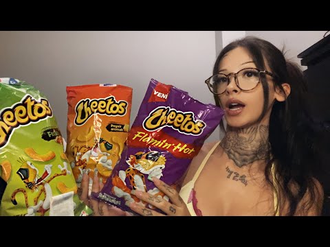 [türkçe asmr] cheetos 🐆🚀