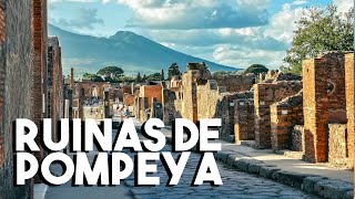 Ruinas de Pompeya  Cuerpos petrificados por el volcán Vesubio