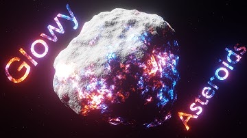 How to make Glowy Asteroids in Blender!