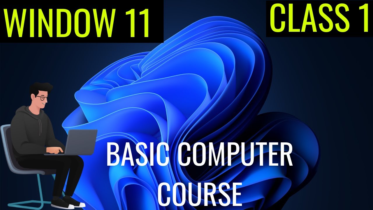 Windows 11 Basic Computer Course Class 1 Keyboard & Mouse Keys Full ...