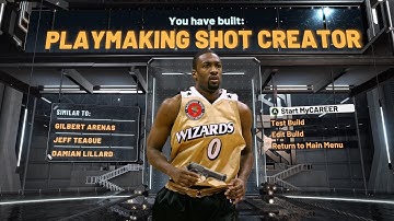 NBA 2K20 GILBERT ARENAS POINT GUARD BUILD IS A SCORING MACHINE!!!