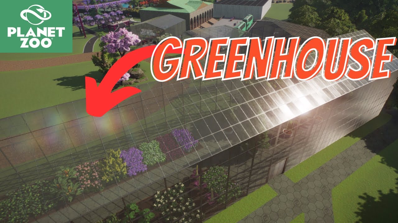 Making stunning greenhouses in zoo Ep. 16 Gardens YouTube