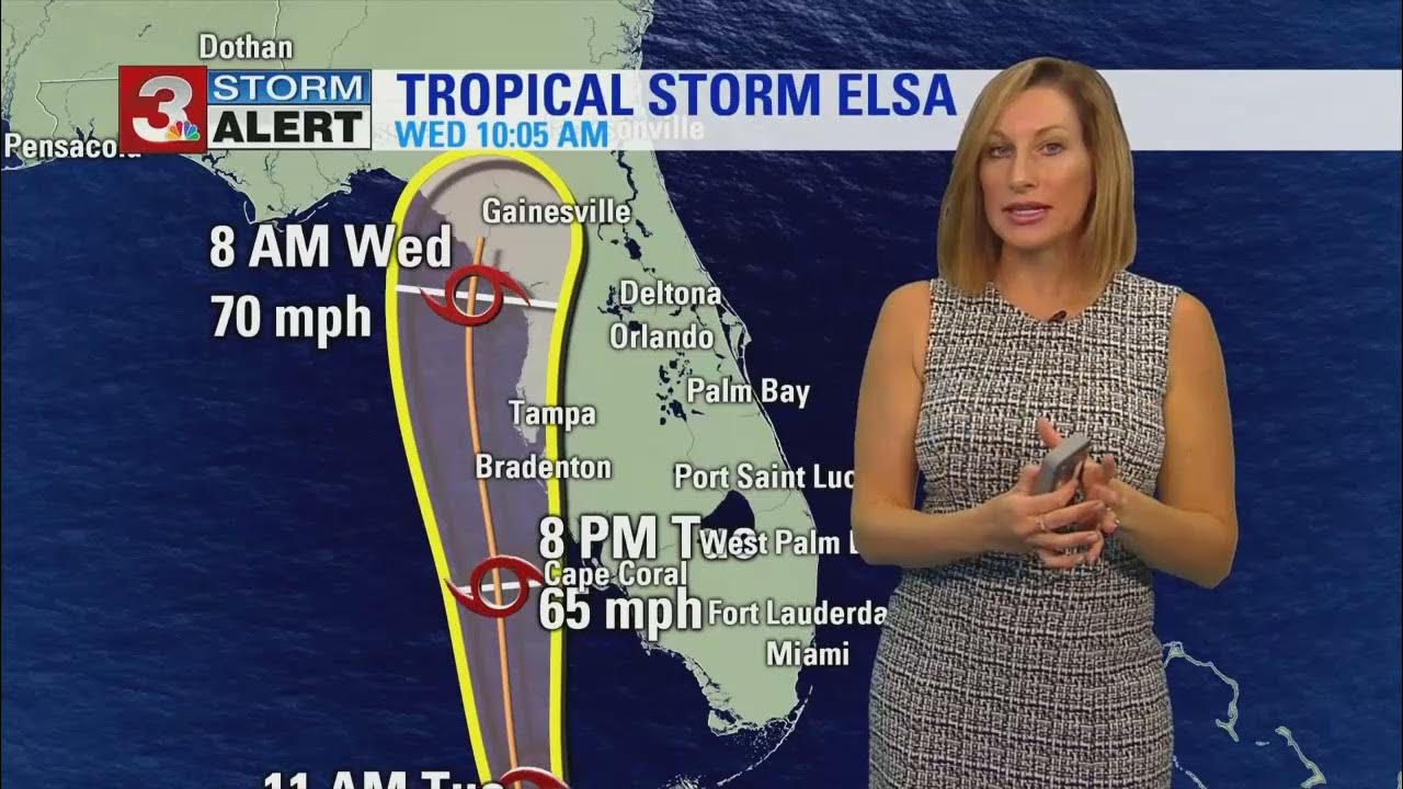 Brittney Beggs' weather forecast at noon YouTube