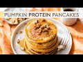 High Protein Pumpkin Pancakes - Clean & Delicious