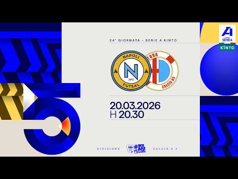 Video Napoli Futsal-Saviatesta Mantova 3-1 | 24ª giornata | Serie A KINTO 2025/2026