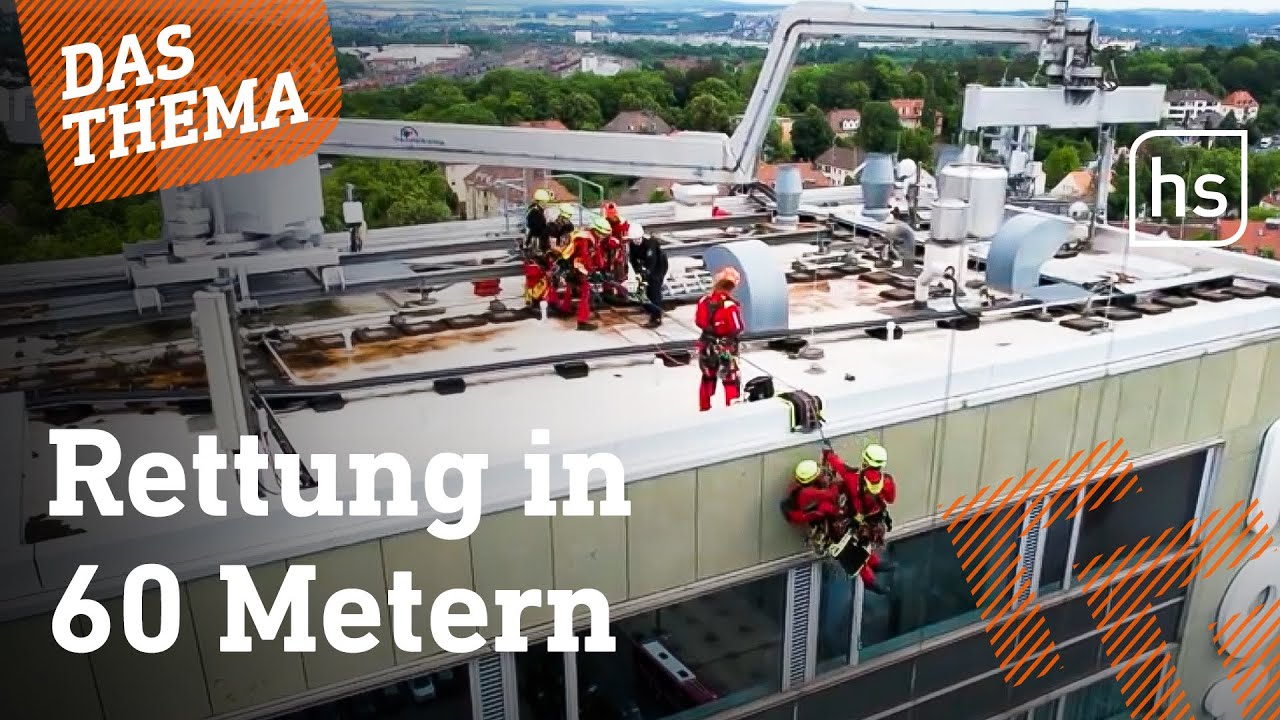 So arbeiten Höhenretter in Kassel | hessenschau DAS THEMA