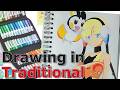 Traditional Drawing Session