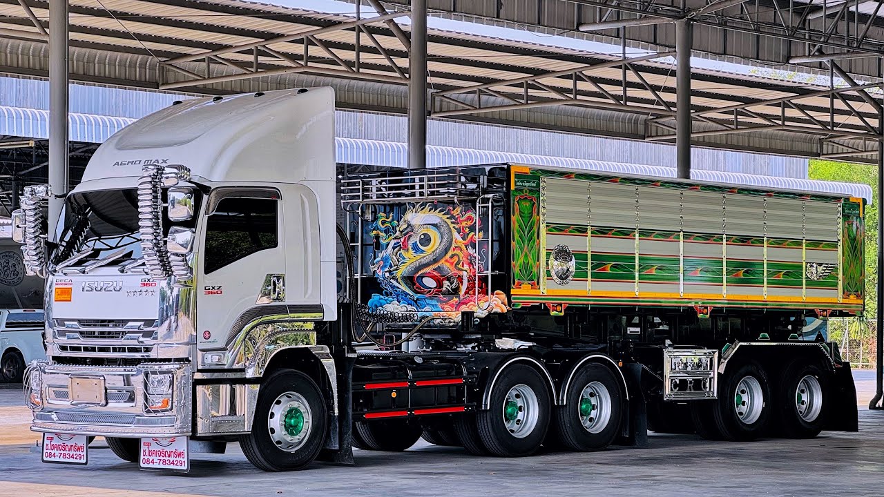 รีวิวรถใหม่: หัวลาก 2 เพลา GXZ 360 หางเซมิดั้ม