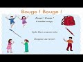 المستوى الأول أناشيد بالفرنسية:  Bouge! Bouge! cartable rouge: comptine/chant