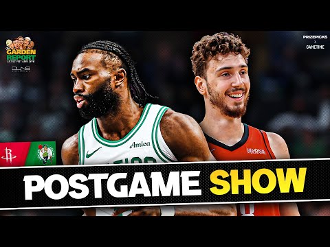 LIVE Garden Report: Celtics vs Rockets Postgame Show