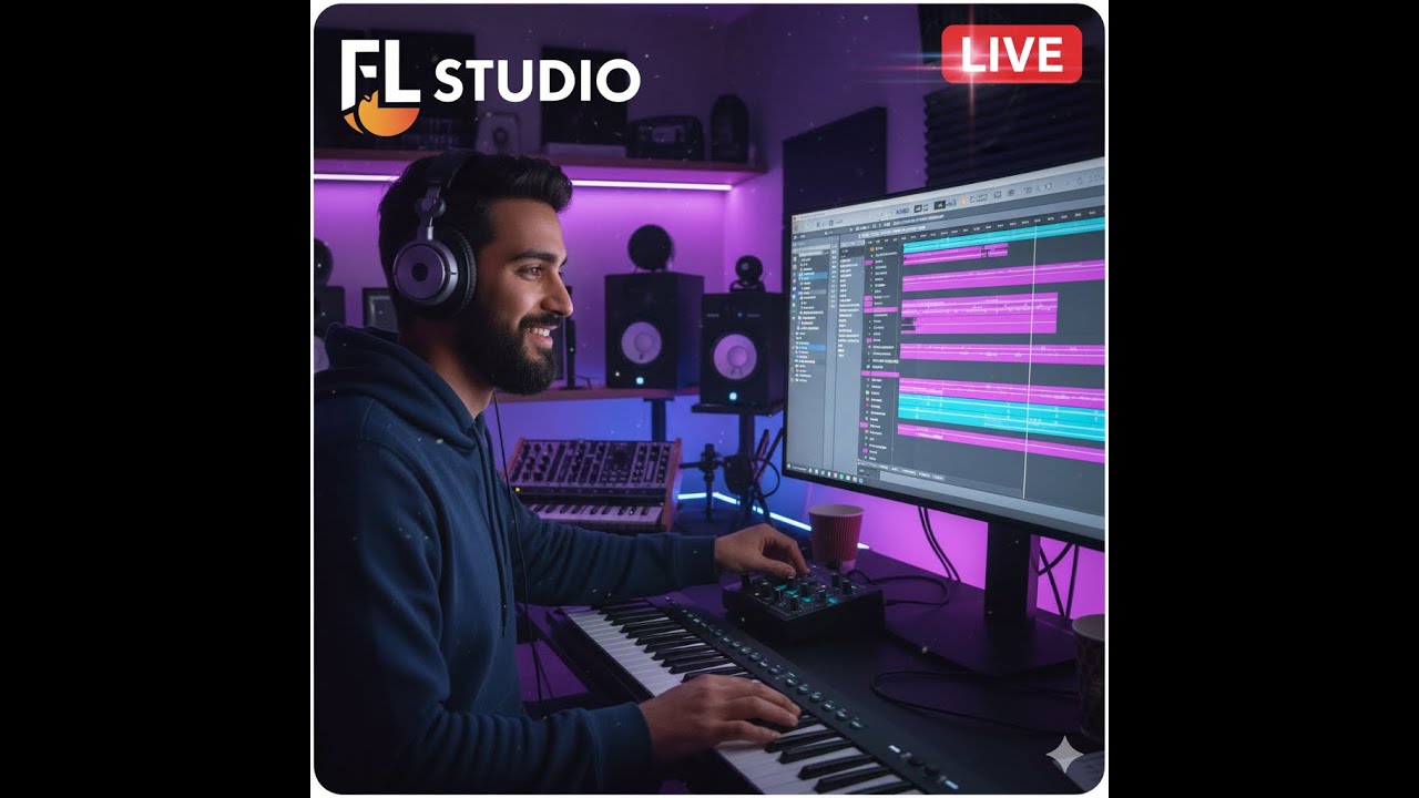 Working on vocals for the new progressive house track!! | Dhruv Vadhi | FL Studio 25