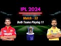 Punjab Kings vs Chennai Super Kings Details & Playing 11 | PBKS vs CSK 2024 Mp3 Song