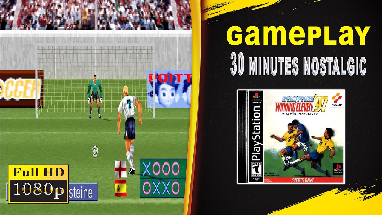 Jeu World Soccer Winning Eleven 97 Pour PS1 - Version Japon NTSC-J - Bon état