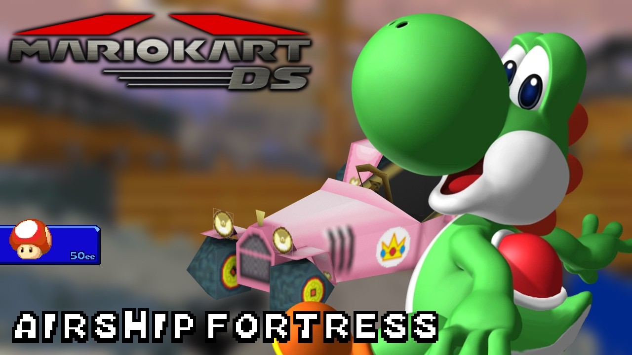 Mario Kart DS - 50cc - Yoshi - Royale - Airship Fortress | Ep. 3660