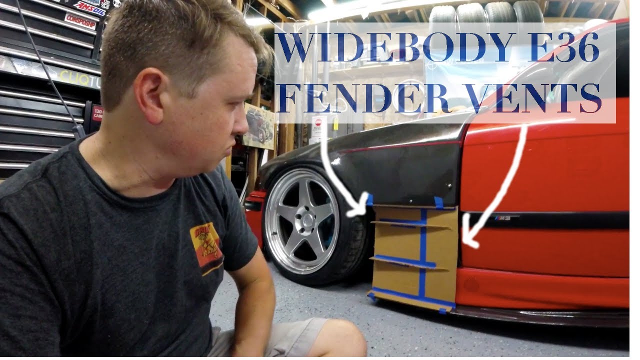 BMW Widebody Fender Vents Pt. 1 YouTube