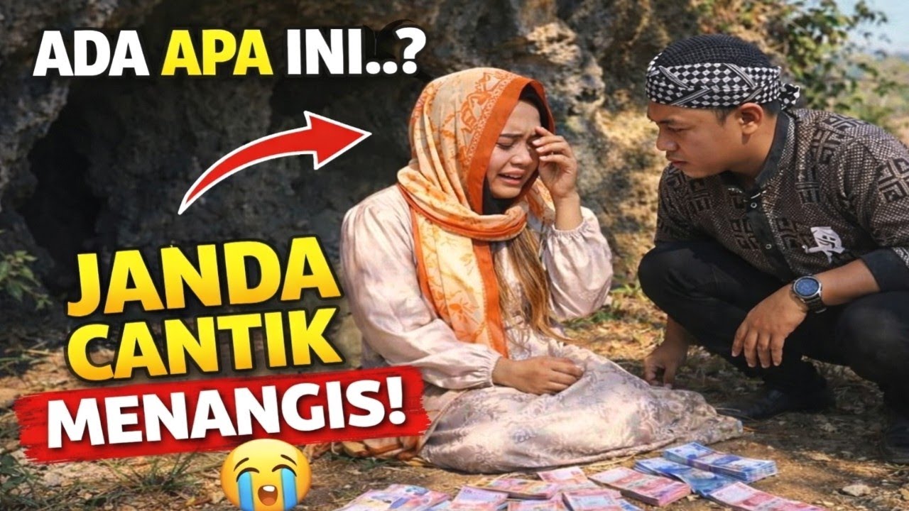 Ada apa ini.! seorang janda cantik menangis sendiri dalam goa di pesisir selatan