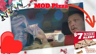 New MOD Pizza Cinna Slice! Let the Cinna ️ began with each slice.