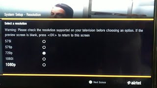 Airtel Digital TV Change Resolution | Resolution Settings in Airtel Digital TV 1080p screenshot 5