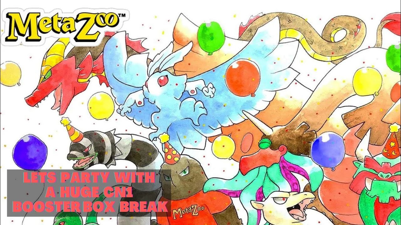 MetaZoo Cryptid Nations 1st Edition Booster Box Break