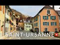 The fairytale Saint-Ursanne - One of the most beautiful towns of Switzerland